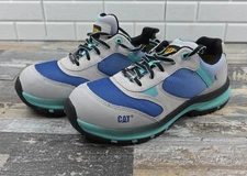 CAT Composite Toe Work Shoes Quake CT ASTM/COMP TOE Women’s Size 6.5 Grey
