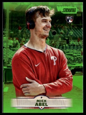 2025 Stadium Club #159 Mick Abel Lime Green RC