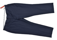 Perry Ellis Portfolio Men 42x30 Navy Blue Travel Luxe Chino Modern Fit Pants NEW