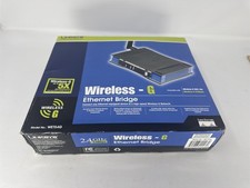 Linksys WET54G Wireless-G Ethernet Bridge 54M...