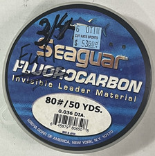 Seaguar 100 Fluorocarbon Leader 80 3/4 full