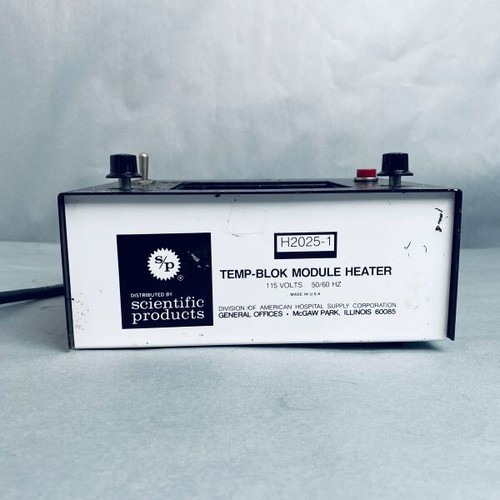 Scientific Products Lab Line Temp Blok Module Heater with 60 Day Warranty