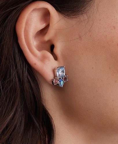πππ BARBARELLA MIMCO Earrings Studs + Dust Bag - Picture 11 of 14