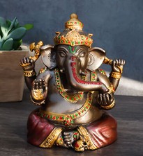 Ebros Eastern Enlightenment Hindu God Ganesha Figurine Ganesh Hinduism Statue