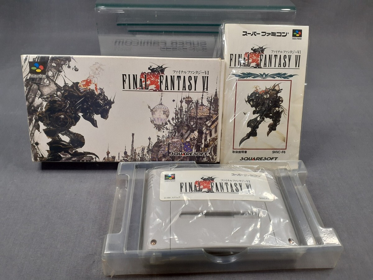 NINTENDO SUPER FAMICOM SFC Final Fantasy VI FF6 Japanese Version