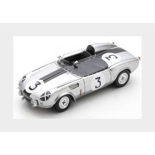 1:43 SPARK Triumph Spitfire Spider #3 Macau Gp 1965 W.Sulke Silver Black SA234 M - Picture 2 of 2
