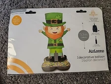 Anagram St Patricks Day Leprechaun AirLoonz Decorative Balloon