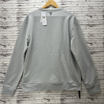 【GUESS JEANS】 Mens Crewneck Sweatshirt Horizontal Stripe Crewneck Sweatshirt | GUESS Jeans