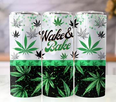 20oz Stainless Steel Tumbler Insulated Travel Mug Wake & Bake