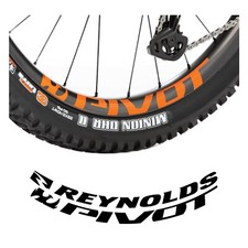 Pivote - calcomanías ruedas reynolds - bicicleta de montaña - ruedas 29 - 27,5 - 26