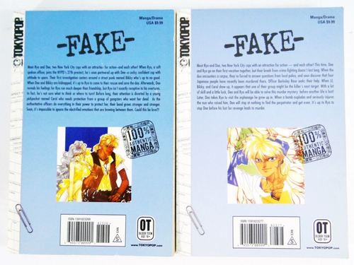 Lot of 2 FAKE Volumes 1 2 Manga Volume English Book Sanami Matoh OT 16+ Tokyopop - Bild 3 von 6