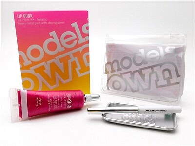 Models Own Lip Gunk Lip Paint Kit:  Metallic Gloss Shout 04 lip paint, 1 Lip ...