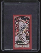 2014 Topps Gypsy Queen Daniel Nava Mini Red #/99 #115 Card