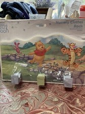 Winnie The Pooh Nursery Clothes Rack. Mounting Included
