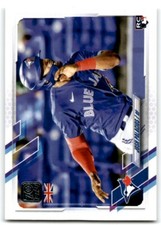 2021 TOPPS UK EDITION JOSH PALACIOS RC TORONTO BLUE JAYS #175
