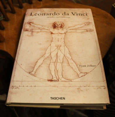 Leonardo Da VInci: Sketches and Drawings ~ Frank Zollner ~ 2004