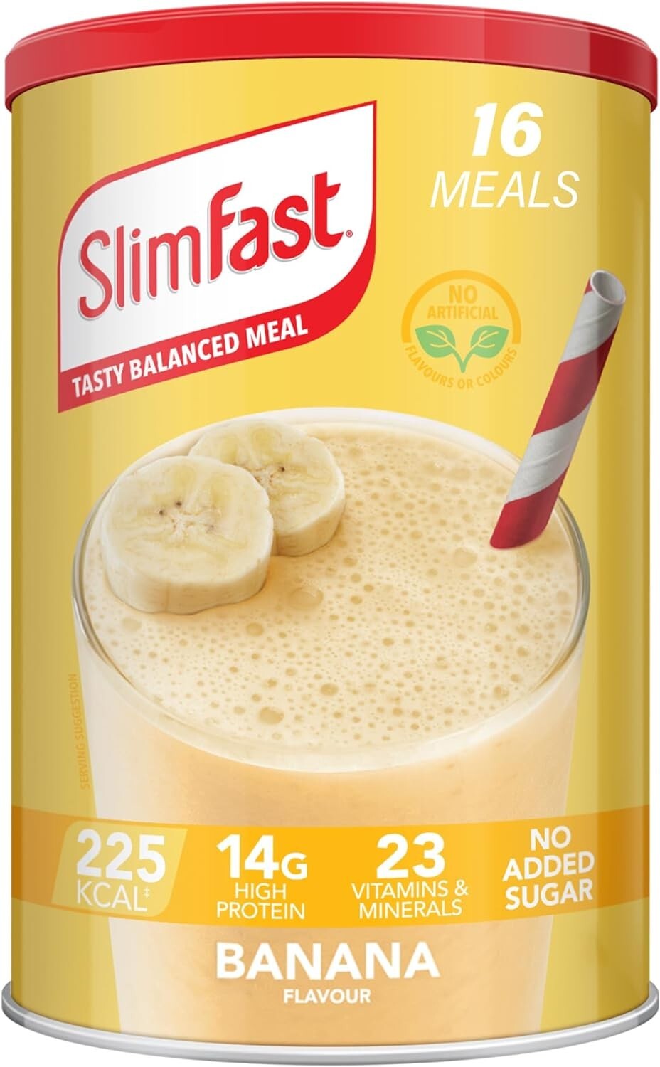 Slimfast Meal Replacement Shake for Weight Loss & Balanced Diet,  banana flavour