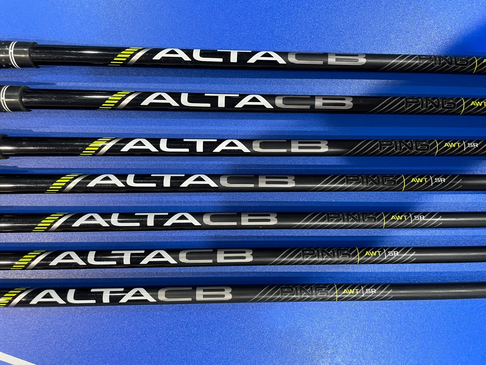 ping i 230 iron set white dot graphite senior flex 5 thru u wedge eBay