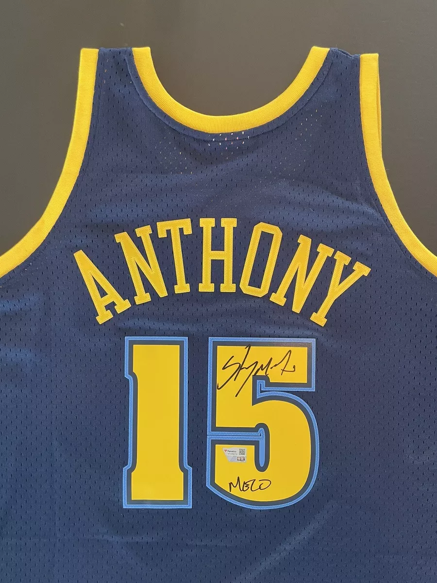 Carmelo Anthony Memorabilia, Carmelo Anthony Collectibles, Verified Signed Carmelo  Anthony Photos