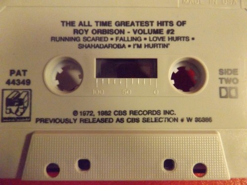 1982 Roy Orbison / Greatest Hits Volume 2 / Album Cassette Tape NICE AND TESTED - Picture 6 of 12