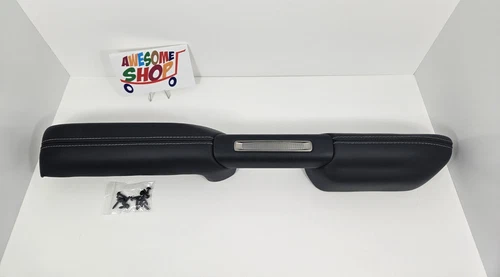 RAM 1500 Crew Cab Limited Rear Left Door Armrest 2021 Black OEM - Small Scuffs