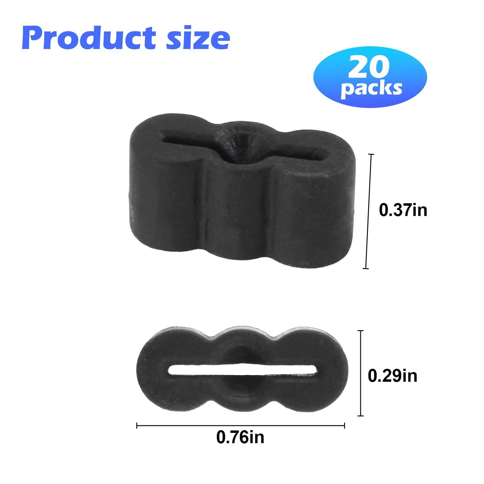 Drawer Stopper Slide Bumper for Furniture Drawer Slides Rubber End Stoppers f