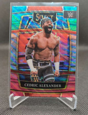 2022 Panini Select WWE Concourse #25 CEDRIC ALEXANDER Tri Color Prizm card