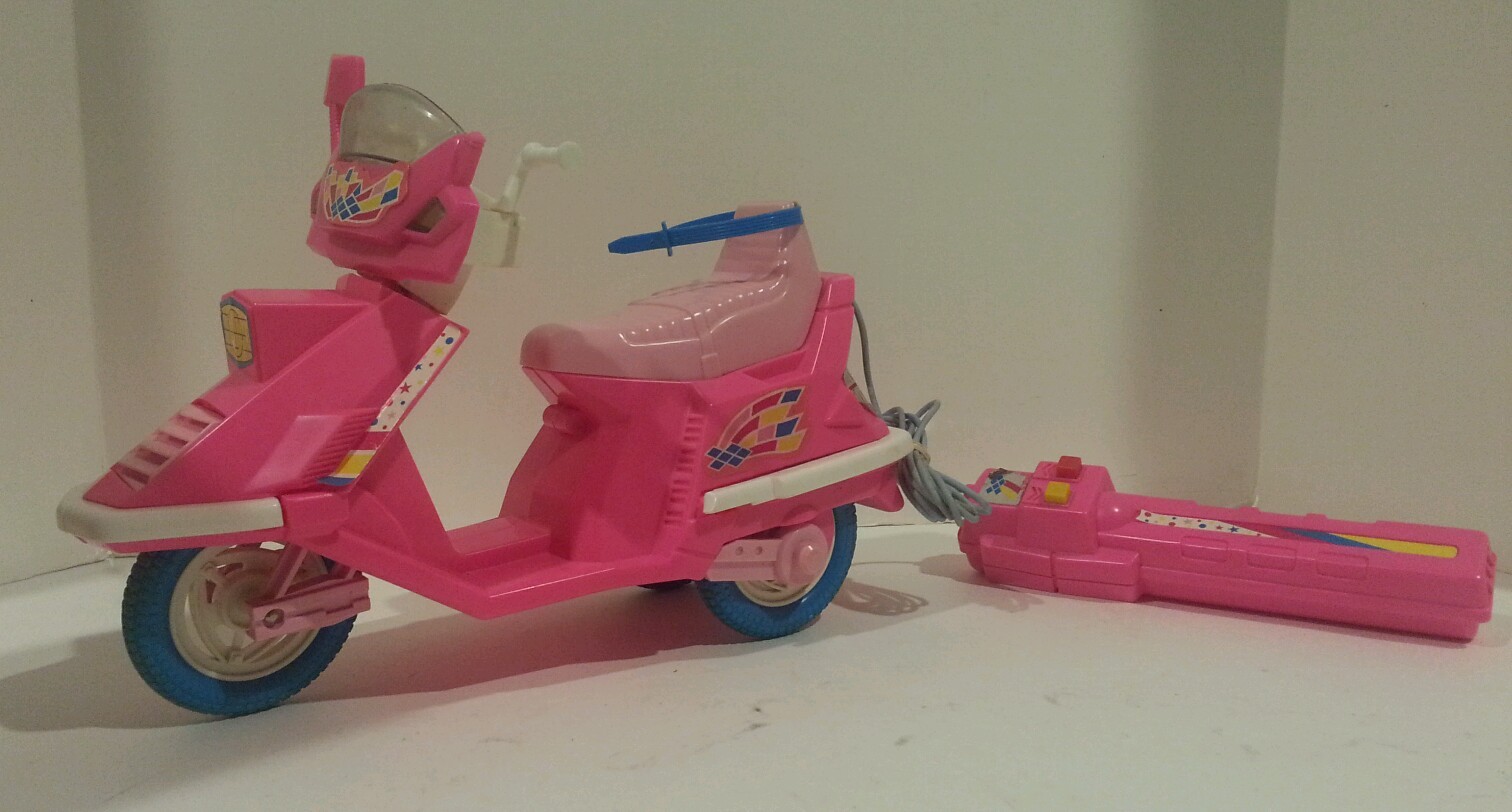 vintage barbie motorcycle