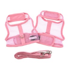 Doggie Design No Choke Dog Harness Pink Cool Mesh Sizes XS/L NEW