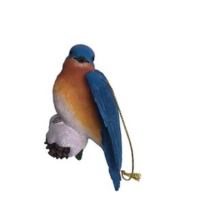2006 Bluebird Danbury Mint From The Songbird Christmas Ornament Collection