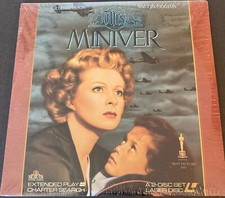 MRS. MINIVER 2 Disc Laserdisc, 1991 - Best Picture 1942 Greer Garson - NEW