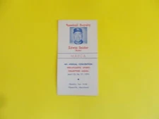 Vintage 1975 MASCA Edwin Snider Convention Card Very Good/Excellent