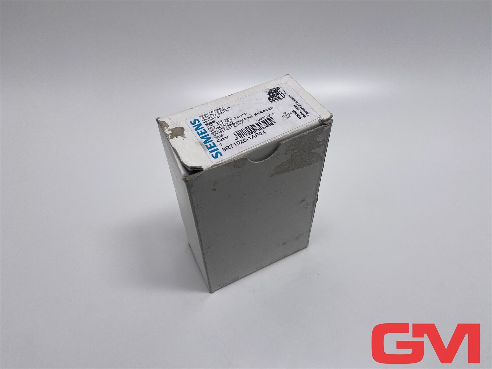 Siemens Power Contactor 3RT1026-1AP04 230V 50Hz 2NO + 2NC
