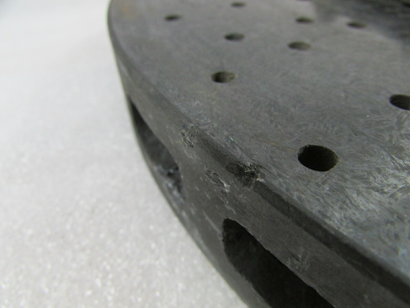 Ferrari California, Front Brake Rotor, CCM, Used, P/N 257101 sc 274233