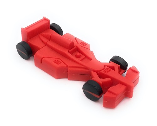F1 Voiture Sportive Rennwagen Rouge Clé USB Div Capacités - Afbeelding 5 van 28