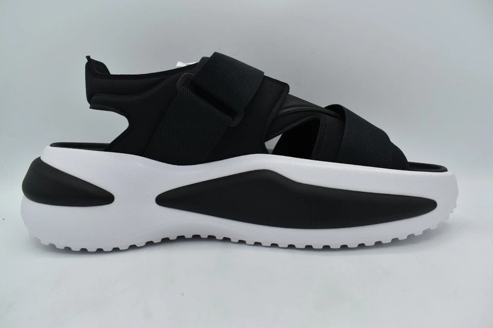 Adidas Mujer Talla 11 Mehana Negro Blanco Plataforma Atlética Sandalias Zapatos Foto 4 de 4