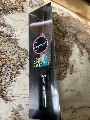 SIGMA BEAUTY 3DHD MAX Kabuki Brush BLACK NEW IN BOX AUTHENTIC