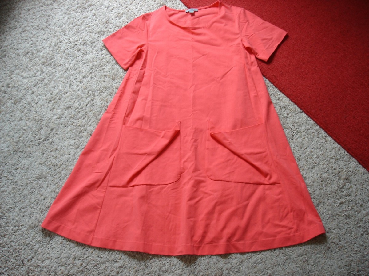 NEW COS Lagenlook Stretch Cotton Short Sleeve Tunic Dress Pockets Red Sz XS NWOT | eBay NEW COS Lagenlook Stretch Cotton Short Sleeve Tunic Dress Pockets Red Sz XS NWOT | eBay