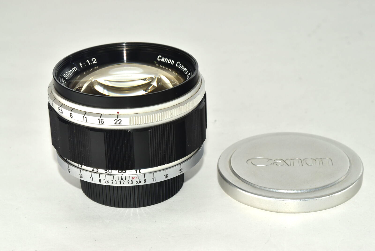 Canon 50mm f/1.2 L39マウント Cap [MINT] Canon 50mm f/1.2 MF Lens LTM L39 Leica Screw Mount From