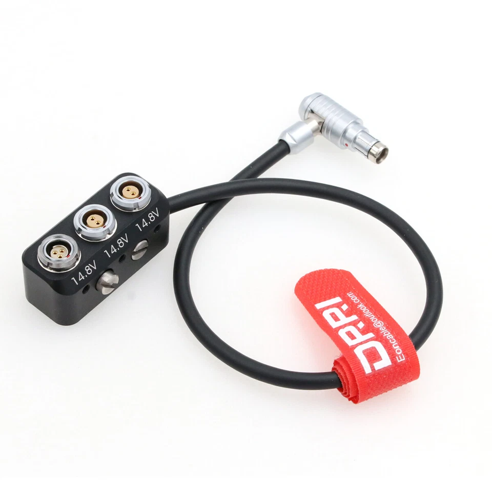 2x 0B 2pin & 1x 3pin RS female Splitter Box for Camera Power Supply Distributor - Image 3 of 3