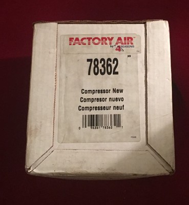 Get Rabate New Old Stock Four Seasons AC Compressor AC Air Conditioner HVAC 78362 Get Rabate New Old Stock Four Seasons AC Compressor AC Air Conditioner HVAC 78362