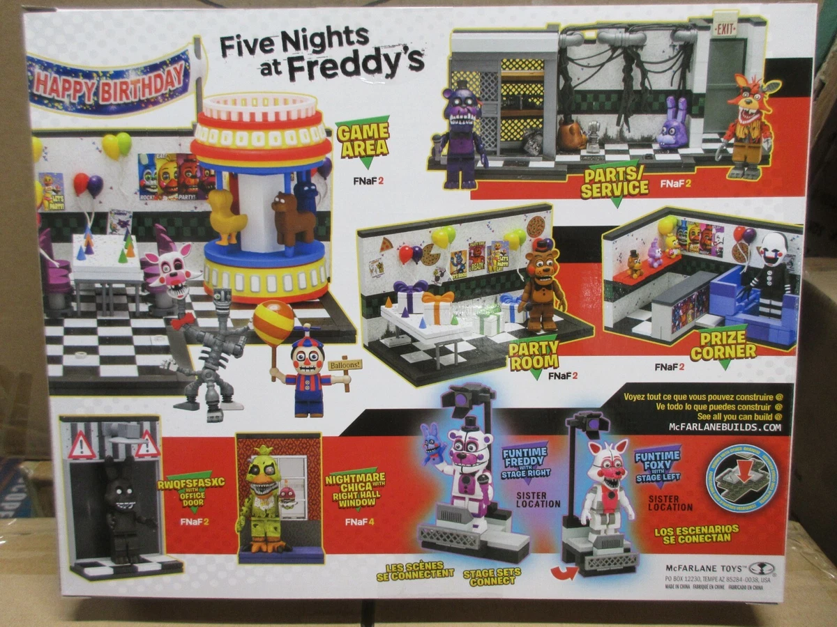 McFarlane Toys Five Nights at Freddy's Sister Location Circus Control,  Construction Set (MCF12695) for sale online