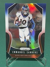 Emmanuel Sanders 2019 Panini Prizm Football Red/White/Blue NM/M #200 Broncos