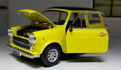 Mr Bohne Austin Mini Mk3 Cooper Zitronengelb Green 1:24 Maßstab