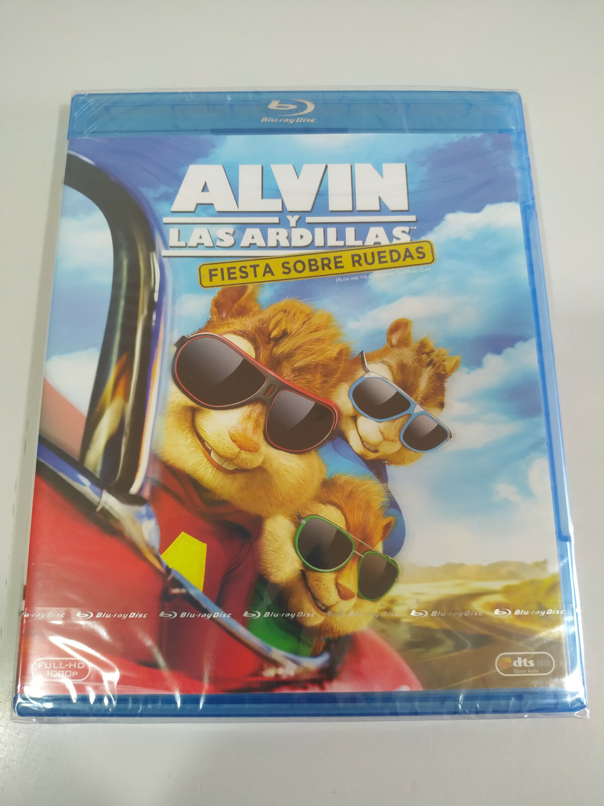 Alvin And The Chipmunks Fiesta Sobre Ruedas - Blu-Ray Español Inglés Nuevo - 3T