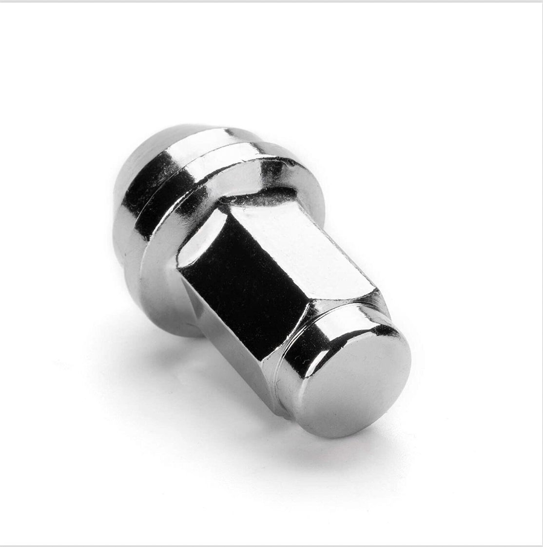 Fits Ford F150 20152024 OEM Replacement Solid Chrome Lug Nuts 14x1.5