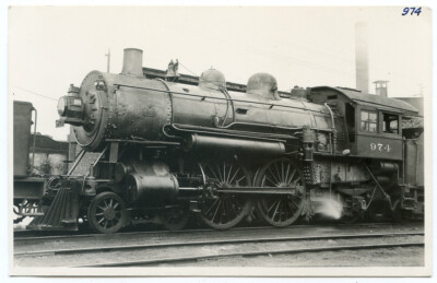 Nycrr Engine Roster RPPC NY Watertown NYCRR Railroad Locomotive Engine #974 (Schlachler ...