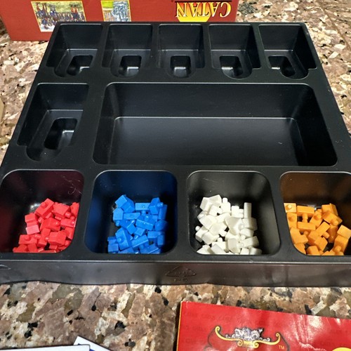 The Settlers of Catan Travel Edition Game #3101 Mayfair Games 95% COMPLETE EUC - Picture 6 of 11