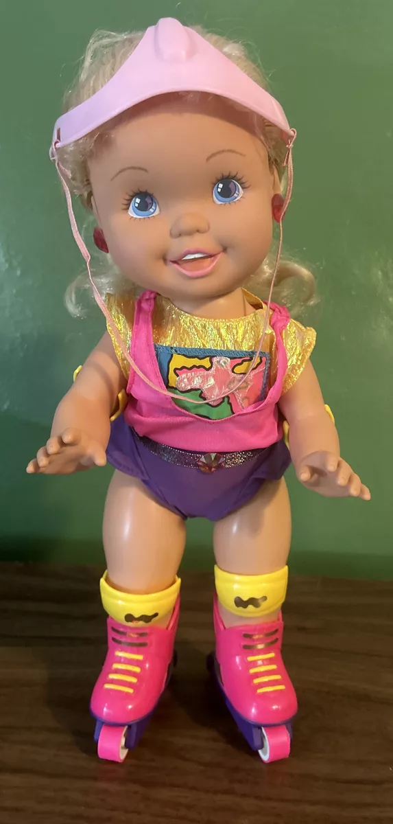 Vintage roller 2025 skating doll