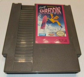 Heavy Shreddin The Snowboarding Video Game CIB NES Nintendo Entertainment System